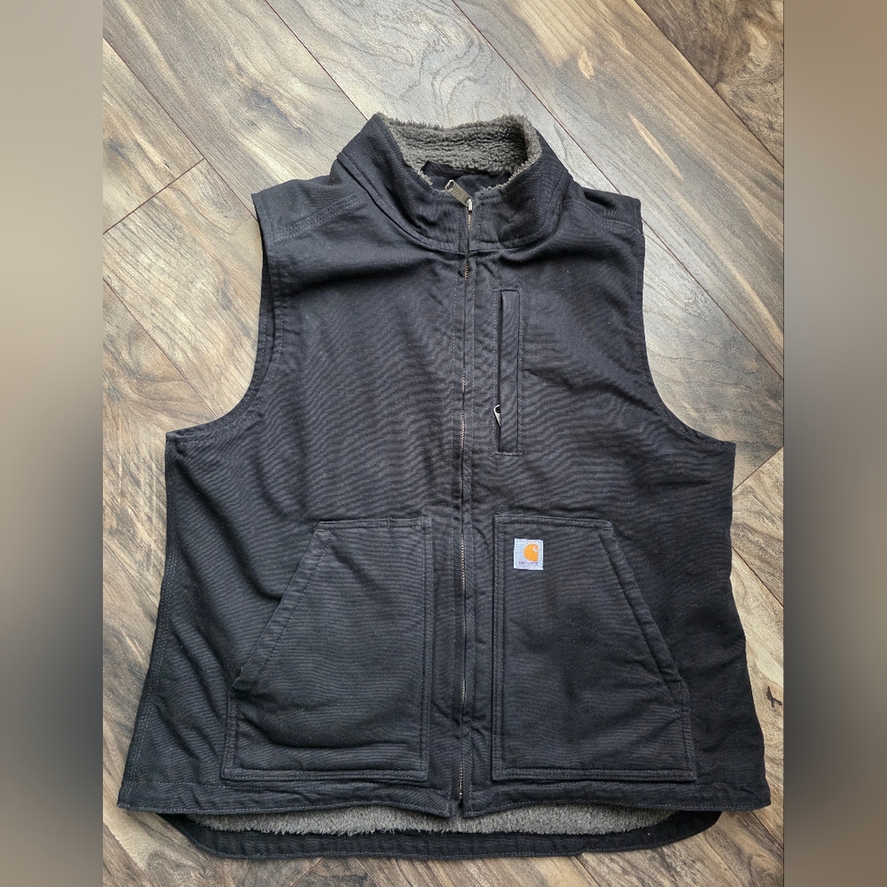 Carhartt Women's Washed Duck Mock Neck VestI